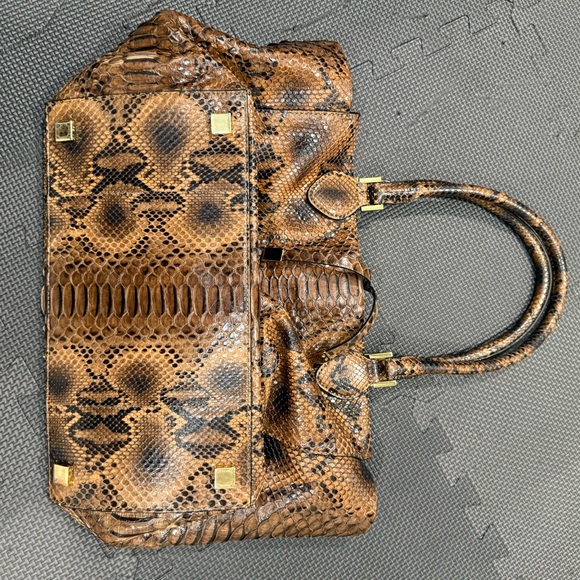 Michael Kors Collection Large Miranda Python Tote - Picture 2 of 5
